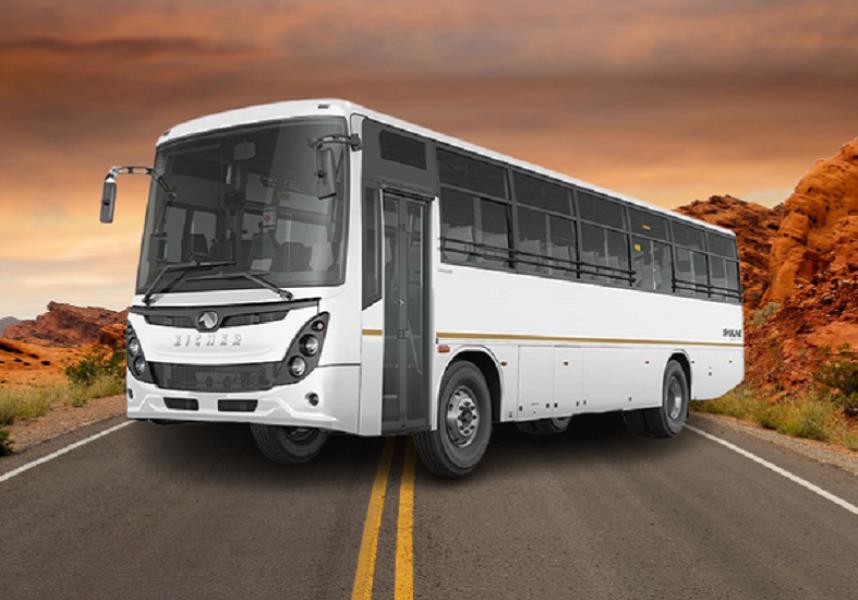 Eicher 6016M : Skyline Pro Executive 57 Seater BS6 Bus Price, Specs ...